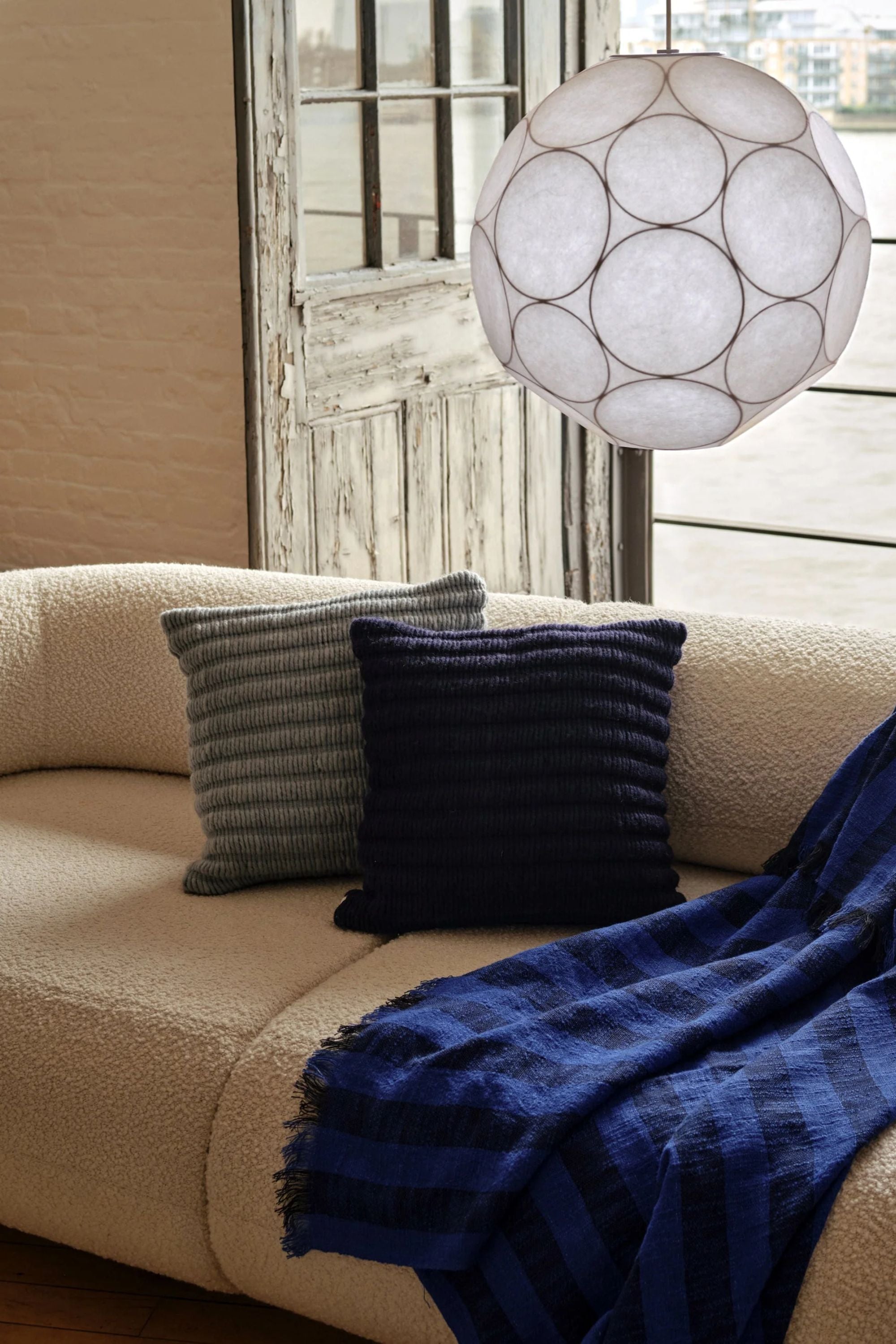 Ridge párna indigó