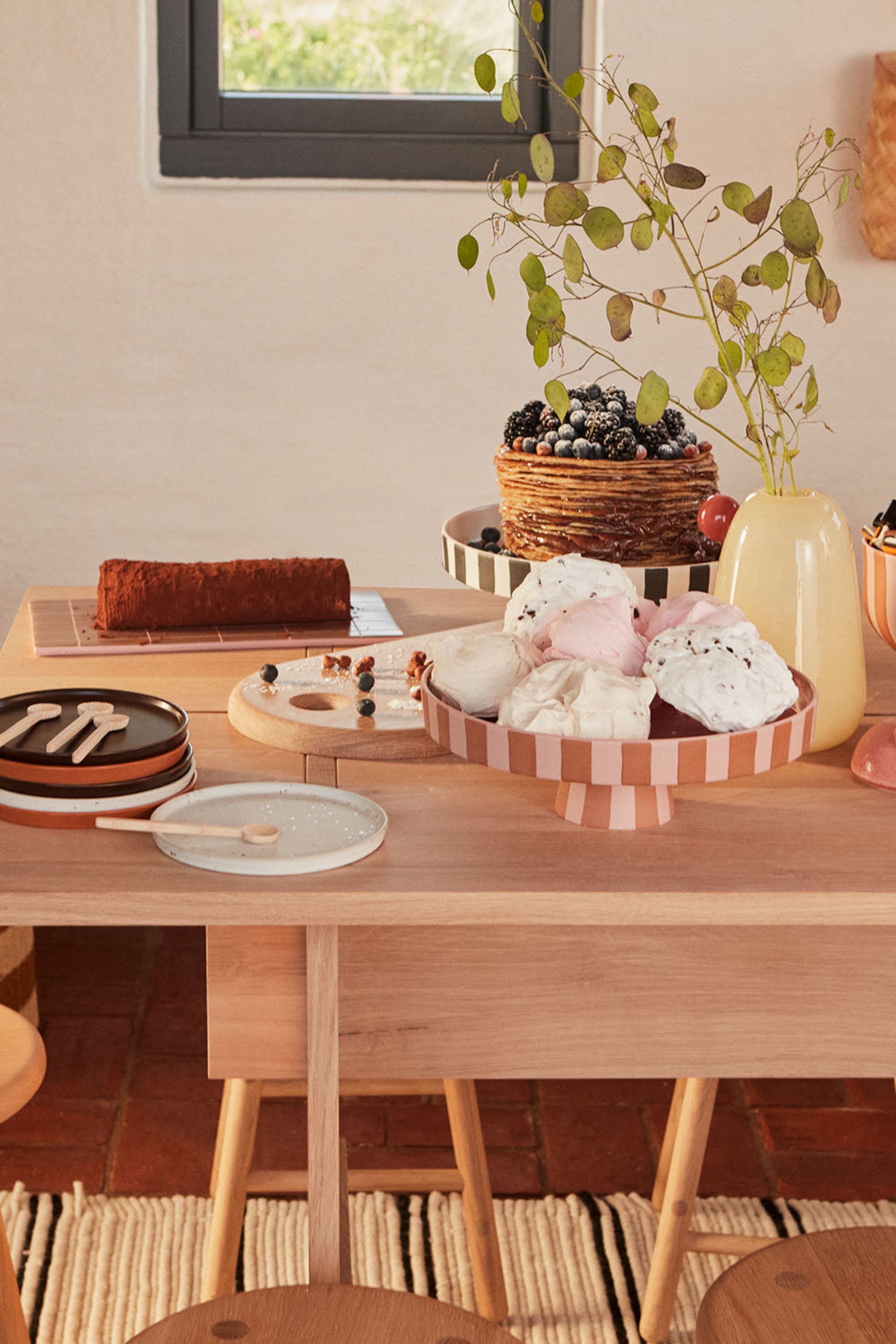 Toppu Tray Large Caramel/Rose | OYOY | Home of Solinfo
