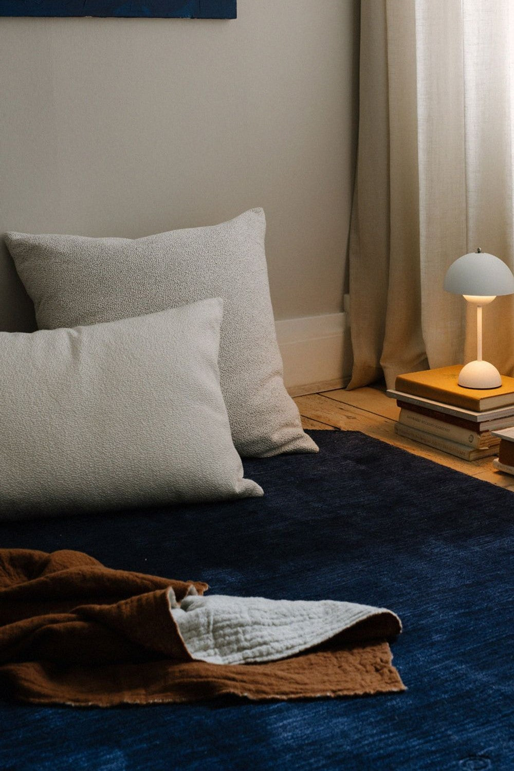 Collect Boucle Cushion SC28 Ivory and sand | &Tradition | Home of Solinfo