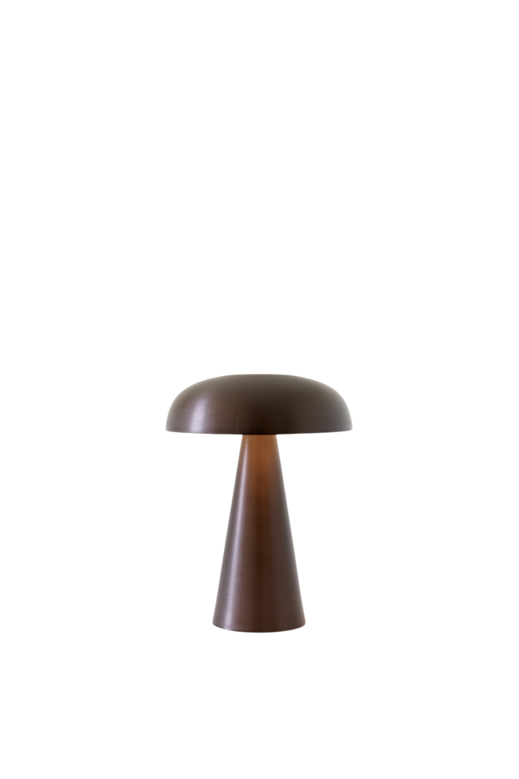 Como brown portable table lamp