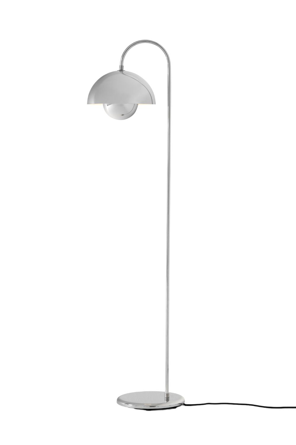 Flowerpot VP12 Chrome Plated Floor Lamp | &Tradition | Home of Solinfo