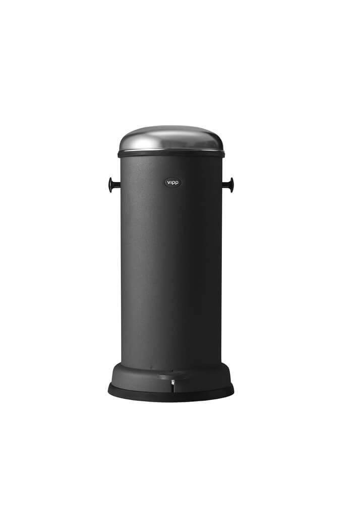 VIPP16 Pedal Bin Black 18 L | Vipp | Home of Solinfo