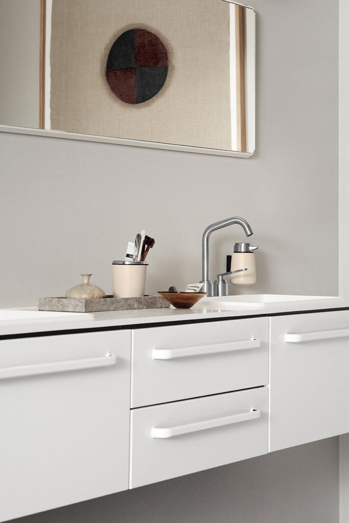 VIPP9 Beige Wall Dispenser | Vipp | Home of Solinfo