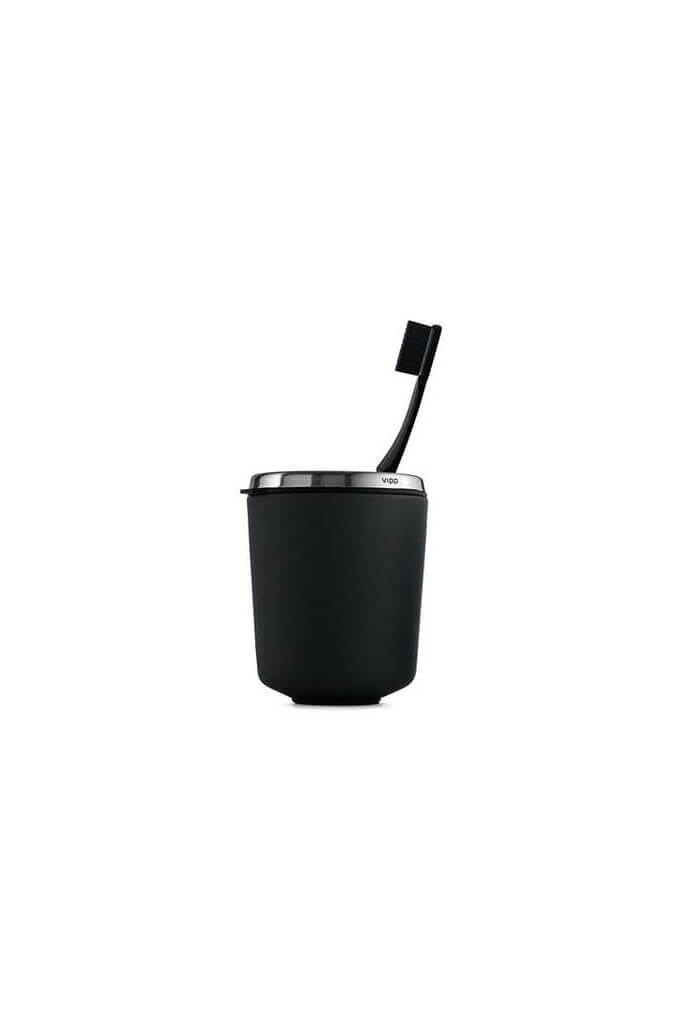 VIPP7 Toothbrush Holder Black | Vipp | Home of Solinfo