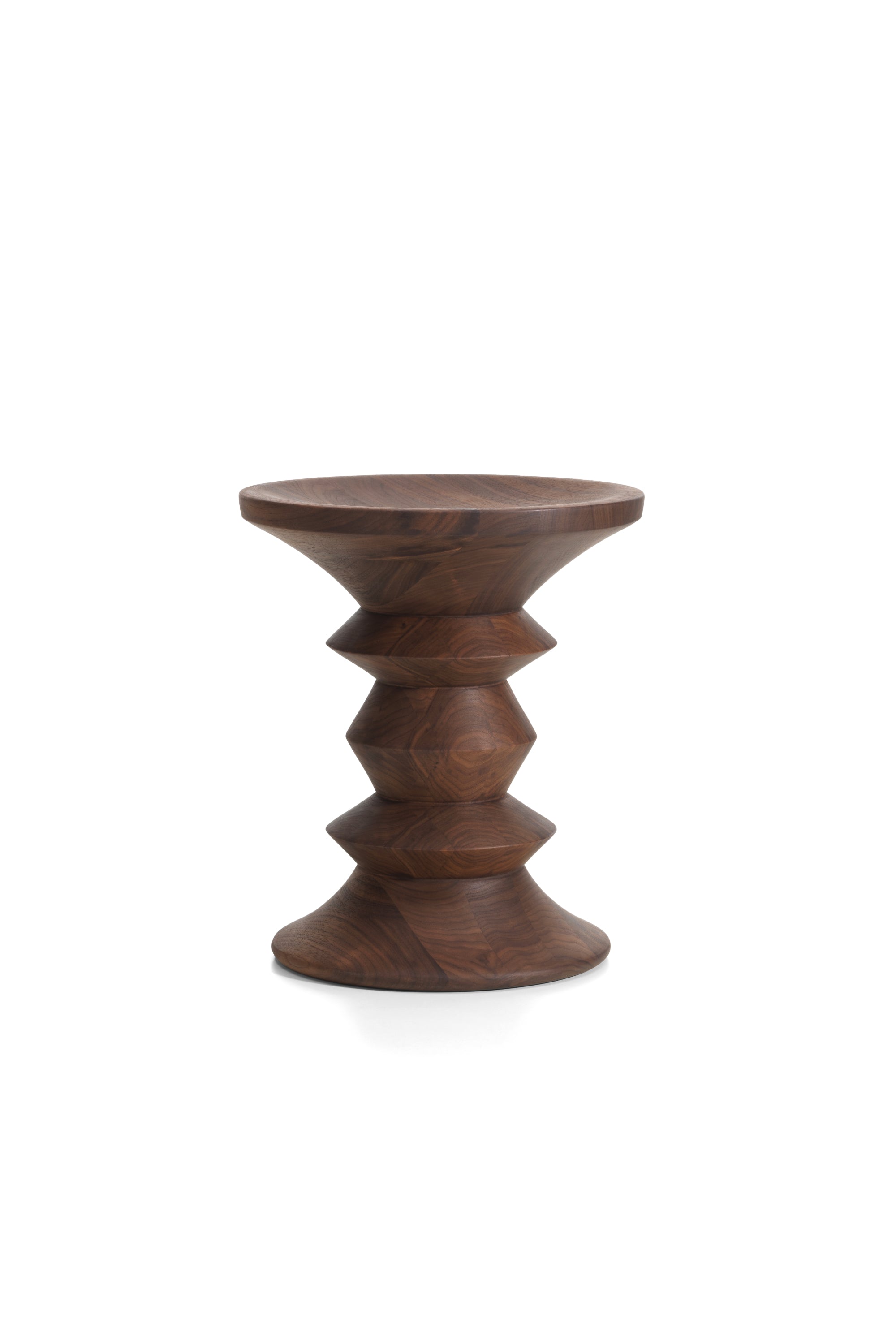 Stool Model A, walnut