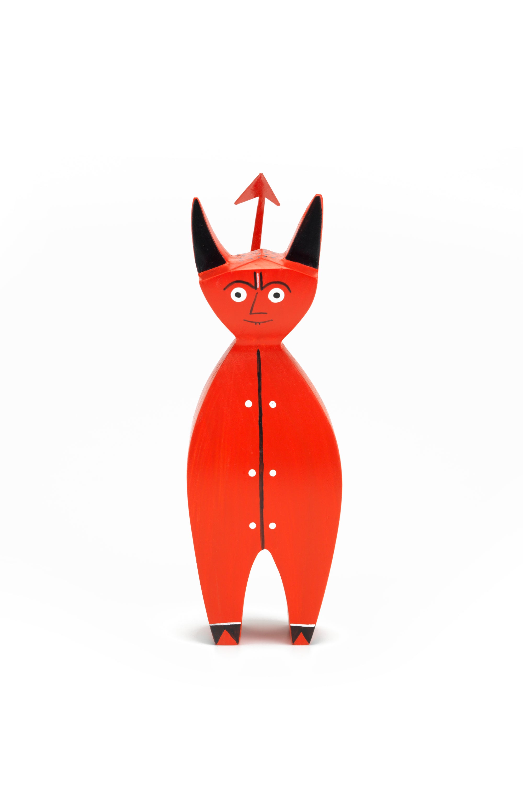 Wooden doll little devil