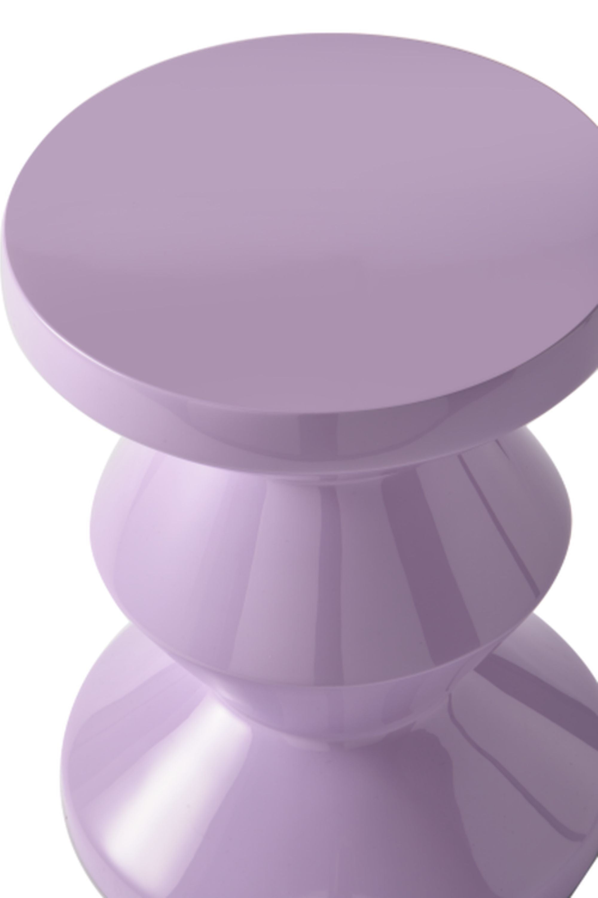 Zig Zag Stool Lilac