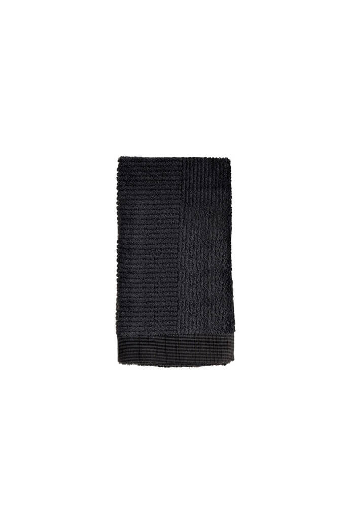 Zone Bath Towel 50x100 cm Black | Zone Denmark | Home of Solinfo