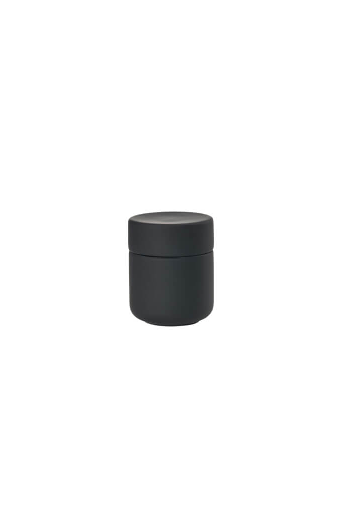 Ume Jar with lid Black | Zone Denmark | Home of Solinfo