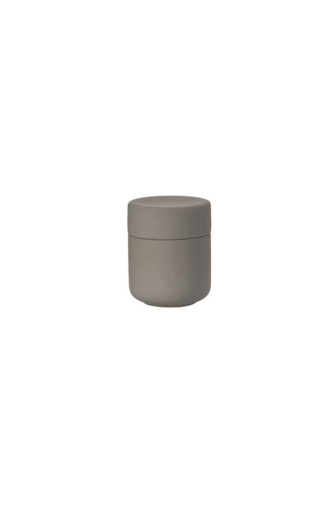 Ume Jar With Lid Taupe | Zone Denmark | Home of Solinfo