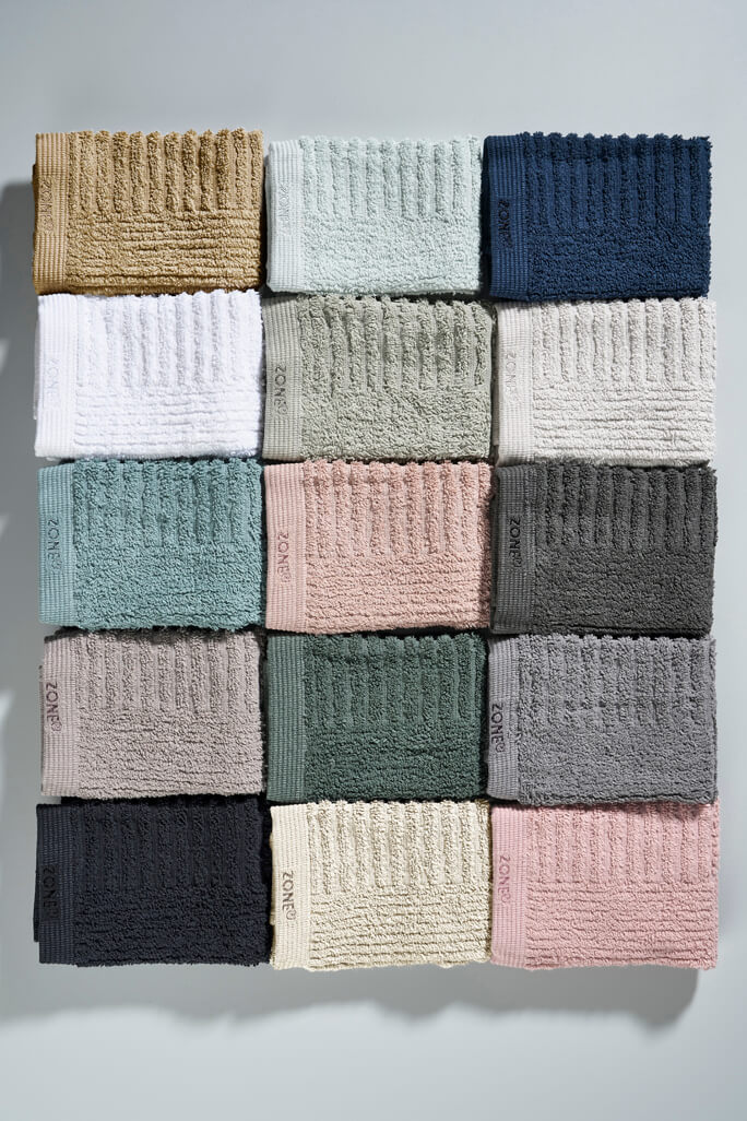 Zone Washcloth 30x30 cm Olive green | Zone Denmark | Home of Solinfo
