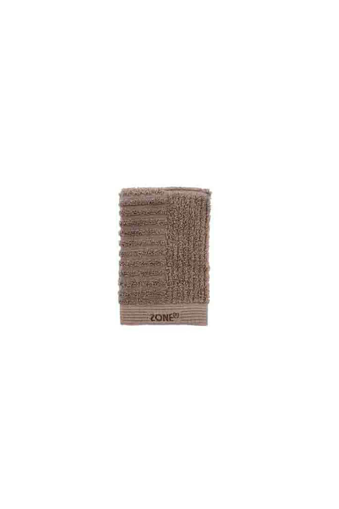 Zone Classic Washcloth 30x30 cm Taupe | Zone Denmark | Home of Solinfo
