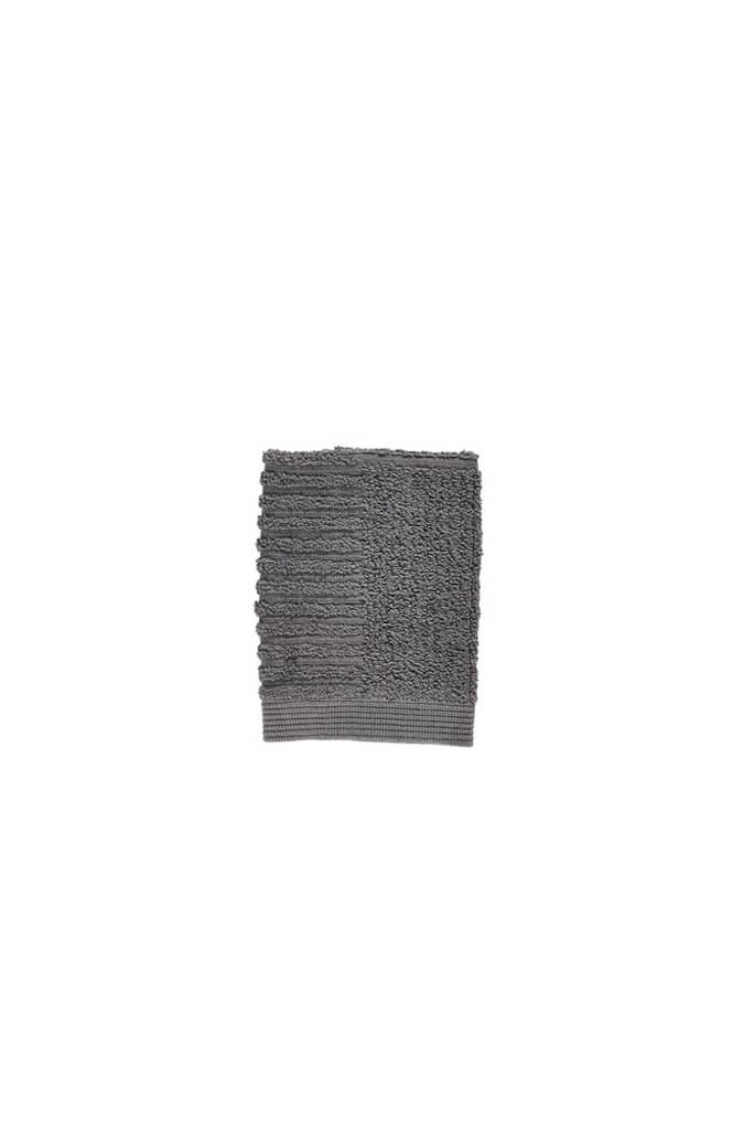 Zone Classic Washcloth 30x30 cm Gray  | Zone Denmark | Home of Solinfo