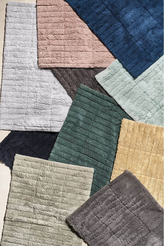 Zone Tiles Bath Mat Olive Green | Zone Denmark | Home of Solinfo