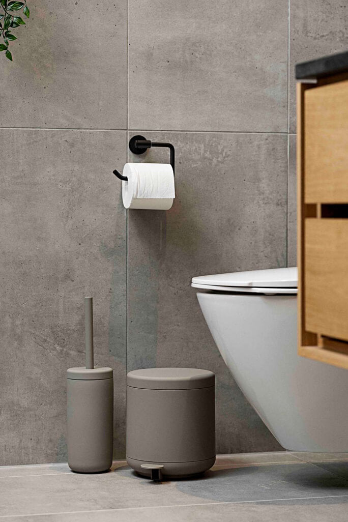 Ume Pedal Bin Taupe | Zone Denmark | Home of Solinfo