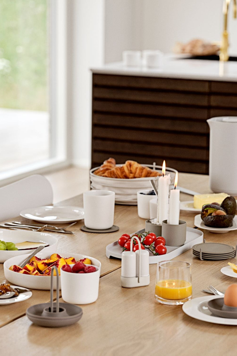 Singles Salt/Pepper Set Warm Grey | Zone Denmark | Home of Solinfo